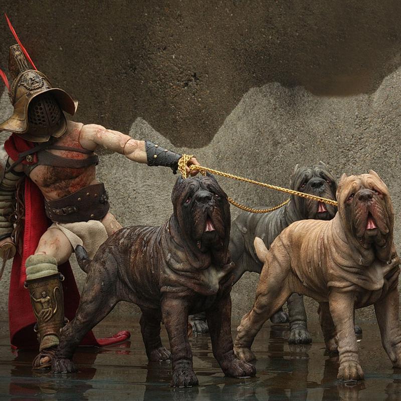 Mr.Z 1/6 サイズ ナポリタンマスティフ イギリス 犬 動物 リアル フィギュア PVC プラモデル プレミアム 大人のおもちゃ 23cm級 オリジナル スタチュー 犬好き