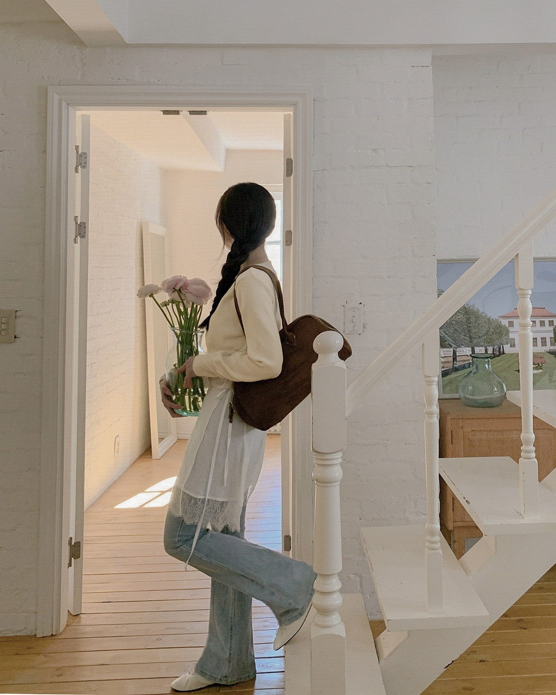 デンモラップレイヤードスカート韓国ファッション レディース デンモラップレイヤードスカート韓国ファッション レディース