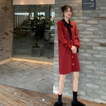 2色 レトロ風 ワンピース 長袖 春 秋 かわいい aライン Aライン 膝上 Vネック ストレート Iライン リボン ボタン 黒 ブラック レッド ワインレッド S M L XL かわいい 大人可 2色 レトロ風 ワンピース 長袖 春 秋 かわいい aライン Aライン 膝上 Vネック ストレート Iライン リボン ボタン 黒 ブラック レッド ワインレッド S M L XL かわいい 大人可