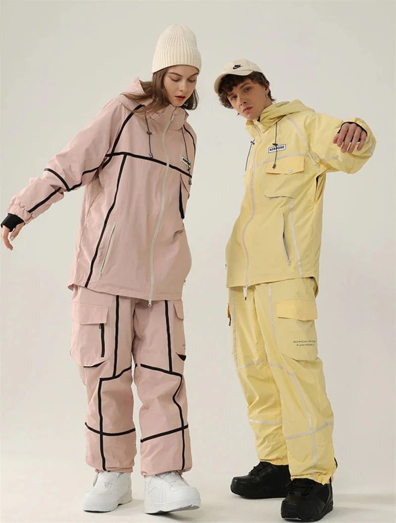 スノーボードウェア レディース メンズ 上下セット セットアップ スキーウェア スノボウェア 男女兼用 ジャケット ロングパンツ カッコイイ スノーボードウェア レディース メンズ 上下セット セットアップ スキーウェア スノボウェア 男女兼用 ジャケット ロングパンツ カッコイイ