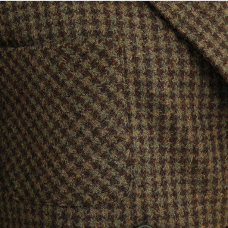 クリック&ファニー [80% ウール] クラディンチェックジャケット [SMLサイズ]