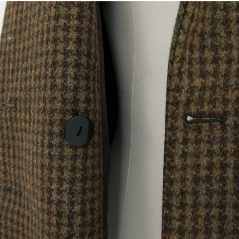 クリック&ファニー [80% ウール] クラディンチェックジャケット [SMLサイズ]