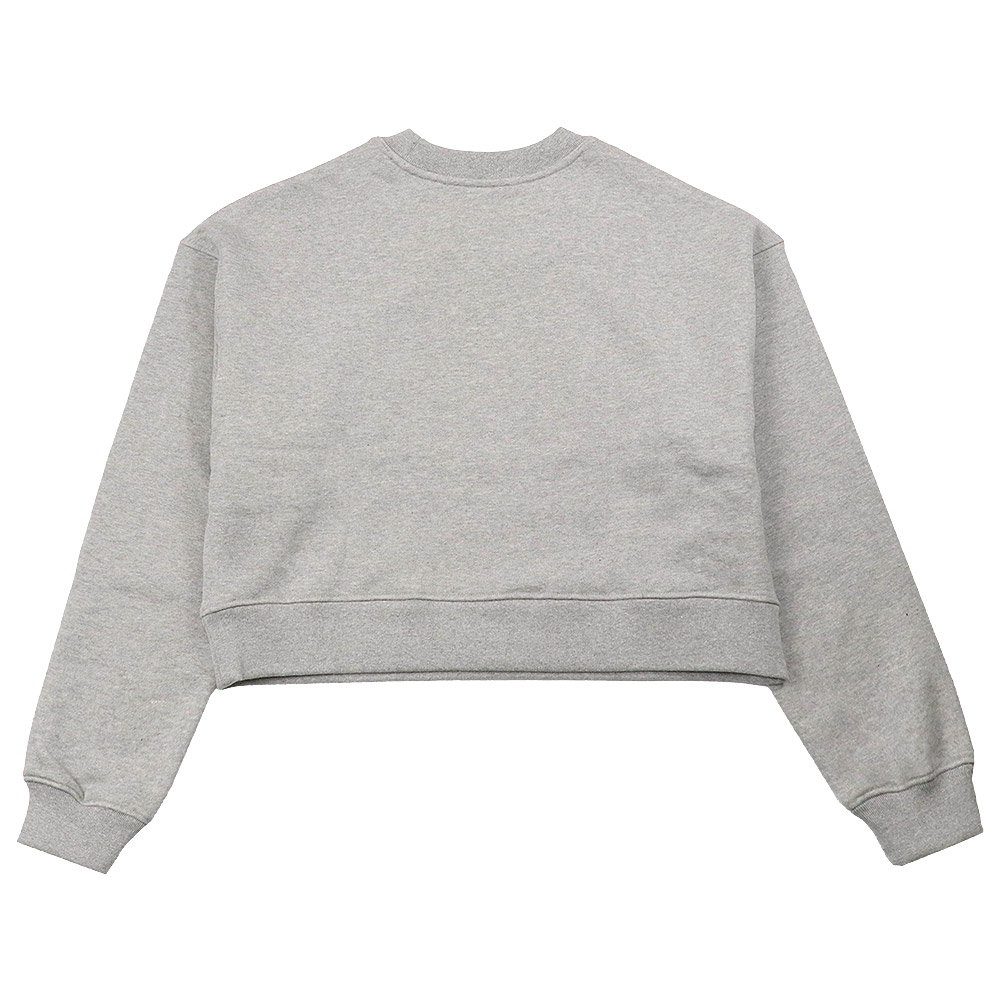 CROPPED SWEATSHIRT CLOVER GREY CREAM 長袖 レディース 韓国 ファッション アパレル