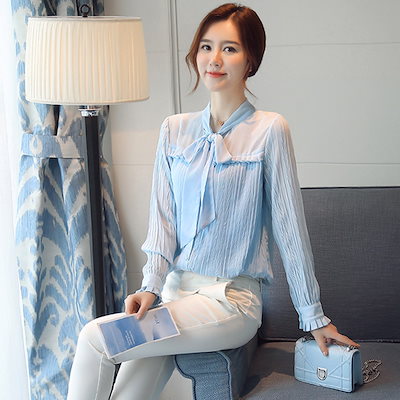 大きいサイズ トップス レディース ブラウス シャツ リボン ボウタイ 長袖 シフォン プリーツ きれいめ 通勤 OL M L XL 2L 大きいサイズ トップス レディース ブラウス シャツ リボン ボウタイ 長袖 シフォン プリーツ きれいめ 通勤 OL M L XL 2L