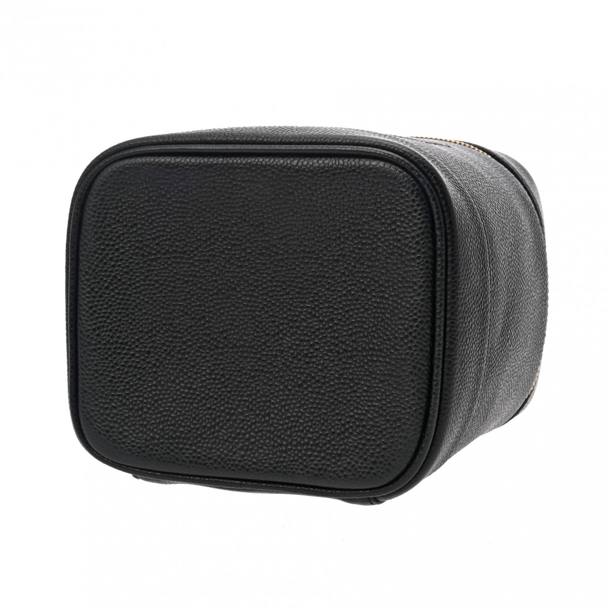 縦型バニティ ブラック A01998 レディース キャビアスキン ハンドバッグ ABランク 中古 銀蔵 縦型バニティ ブラック A01998 レディース キャビアスキン ハンドバッグ ABランク 中古 銀蔵