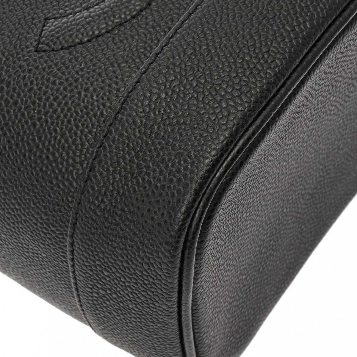 縦型バニティ ブラック A01998 レディース キャビアスキン ハンドバッグ ABランク 中古 銀蔵 縦型バニティ ブラック A01998 レディース キャビアスキン ハンドバッグ ABランク 中古 銀蔵