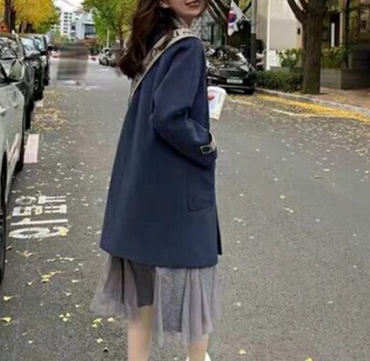 レディース ワンピース プルオーバー ミモレ ロング 長袖 ハイネック Aライン 切り替えデザイン ドッキング メッシュ 大人可愛い きれいめ シンプル カジュアル 上品 おしゃれ レトロ ラフ