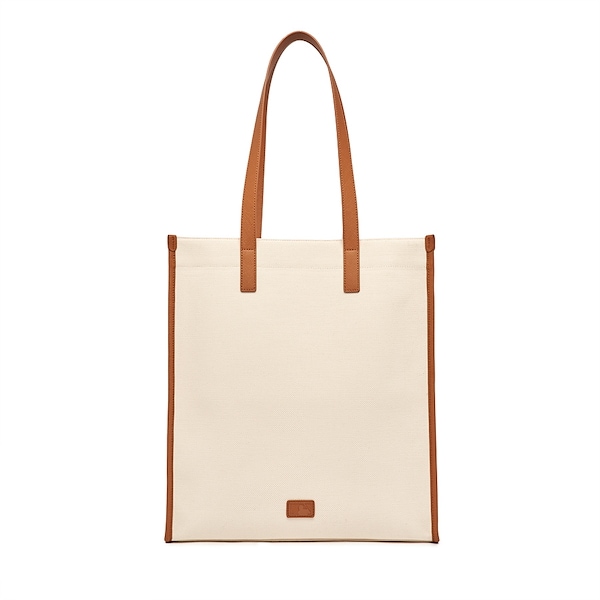 MLB ベーシック キャンバス 縦型 トートバッグ BOS (Cream) MLB ベーシック キャンバス 縦型 トートバッグ BOS (Cream) (MLB