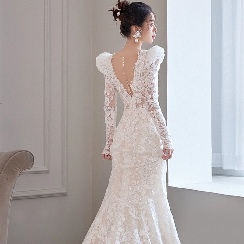 パーティードレス新作 高級感 花嫁ロングドレス ウェディングドレス 白 結婚式ワンピース 花嫁 結婚式 ドレス 結婚式 お呼ばれロングドレス 二次会ドレス