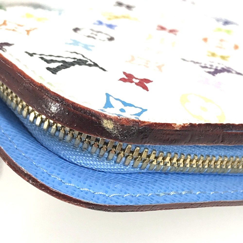 長財布 M93749 ポルトフォイユアンソリット モノグラムマルチカラー ロングウォレット 財布 2つ折り モノグラムマルチカラーキャンバス レザン ブルー 長財布 M93749 ポルトフォイユアンソリット モノグラムマルチカラー ロングウォレット 財布 2つ折り モノグラムマルチカラーキャンバス レザン ブルー