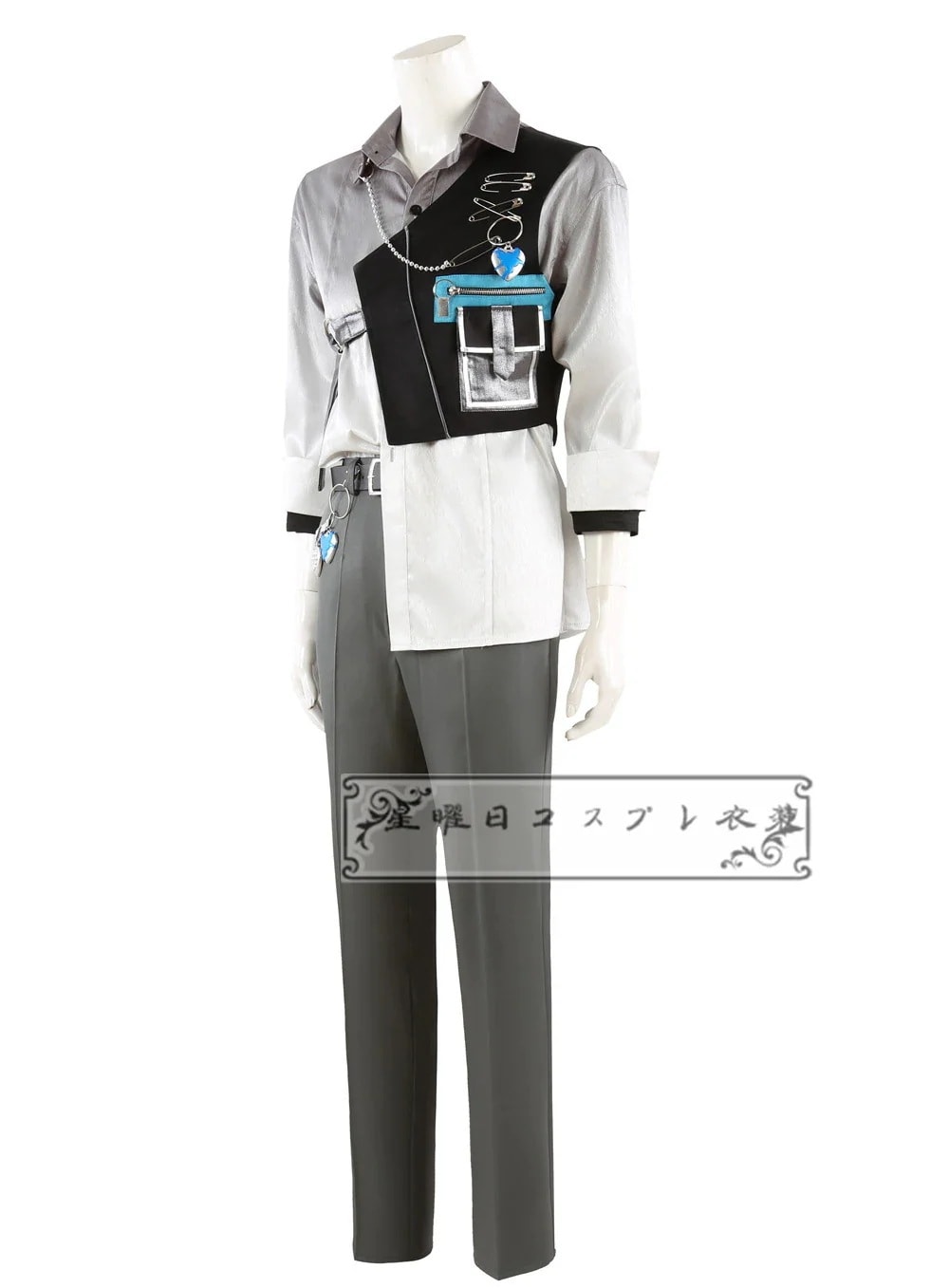 あんさんぶるスターズ 夜に駆ける ALKALOID & Double Face MV衣装 コスプレ衣装 コスチューム ハロウィン 装服 仮装 あんさんぶるスターズ 夜に駆ける ALKALOID & Double Face MV衣装 コスプレ衣装 コスチューム ハロウィン 装服 仮装