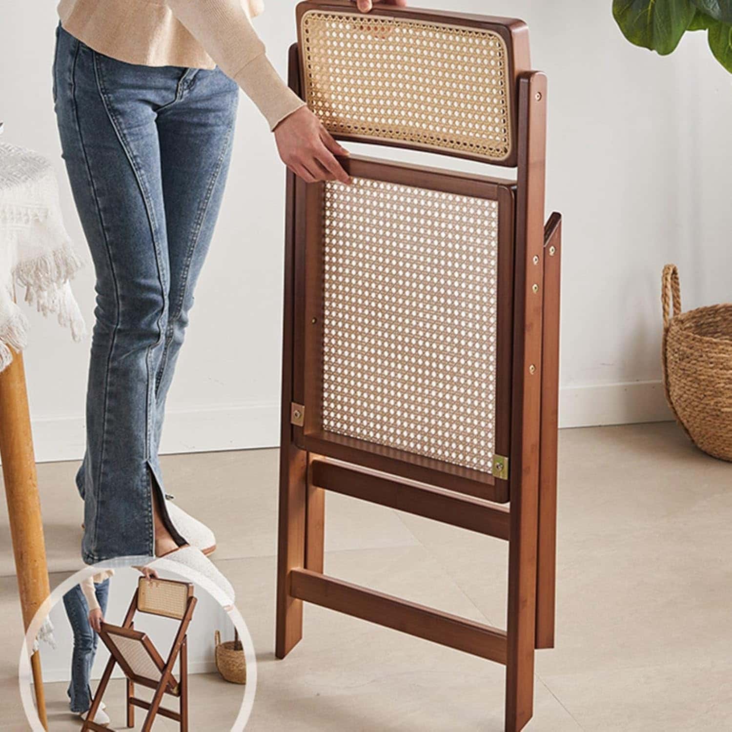 折りたたみチェア リビングチェア ラタン椅子 竹製 室内 家庭用 食卓椅子 アウトドア 組立不要 おしゃれ 省スペース 来客用 在宅勤務 デスクチェア 折りたたみチェア リビングチェア ラタン椅子 竹製 室内 家庭用 食卓椅子 アウトドア 組立不要 おしゃれ 省スペース 来客用 在宅勤務 デスクチェア
