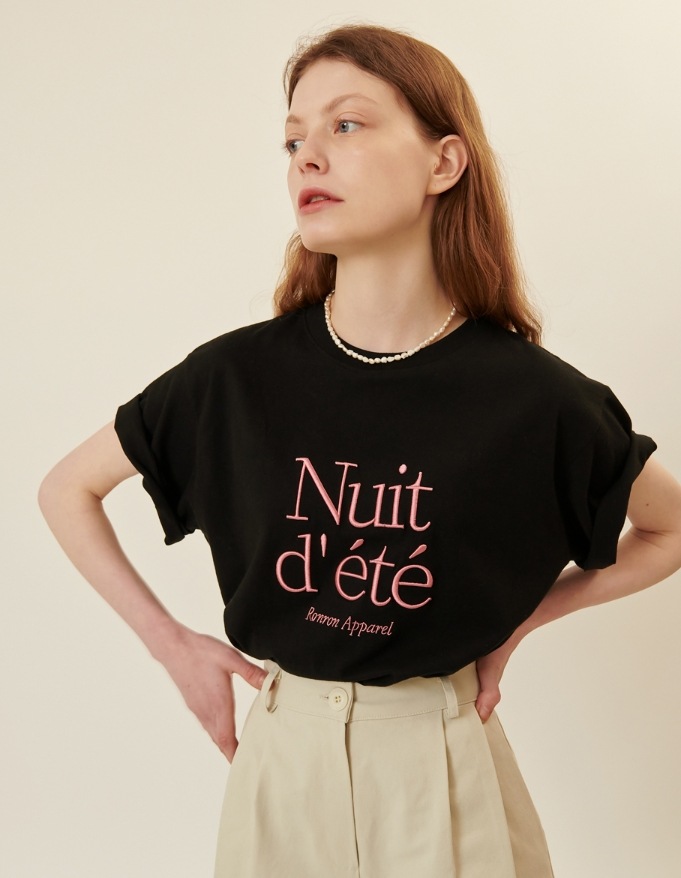 NUIT D ETE T SHIRT 3色 NUIT D ETE T SHIRT 3色
