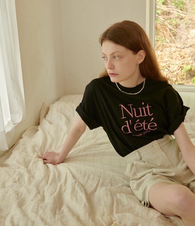 NUIT D ETE T SHIRT 3色 NUIT D ETE T SHIRT 3色