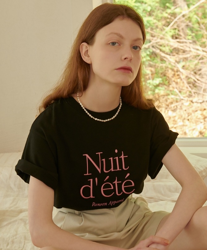 NUIT D ETE T SHIRT 3色 NUIT D ETE T SHIRT 3色