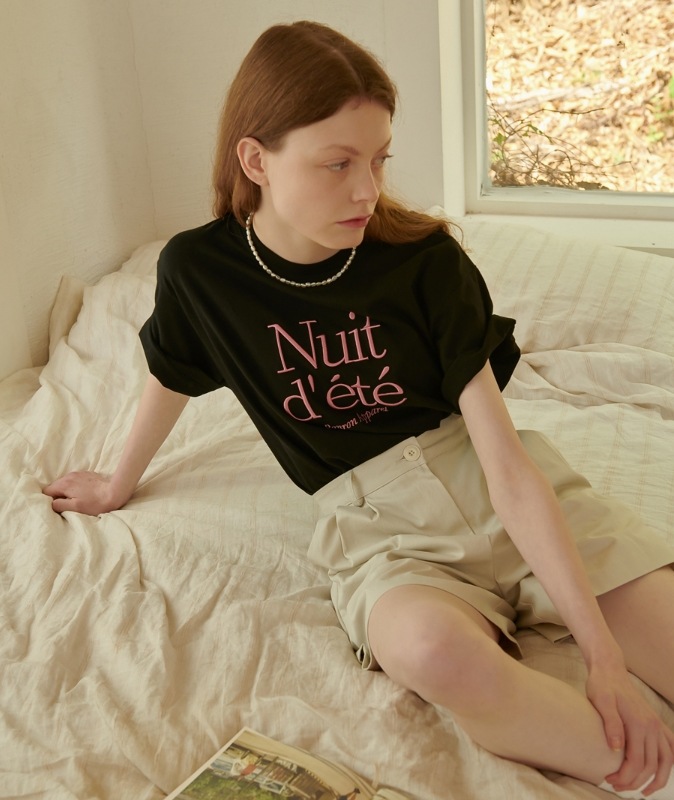 NUIT D ETE T SHIRT 3色 NUIT D ETE T SHIRT 3色