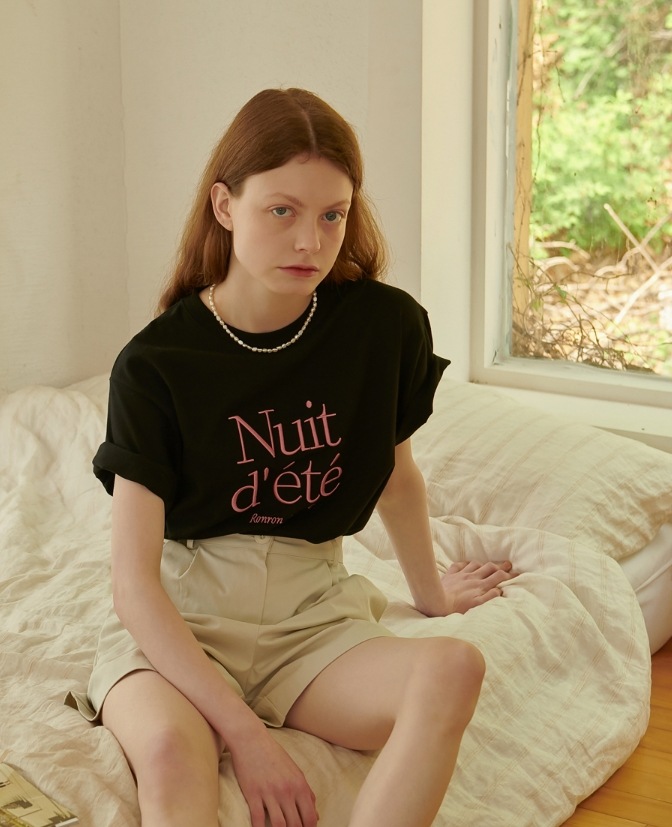 NUIT D ETE T SHIRT 3色 NUIT D ETE T SHIRT 3色