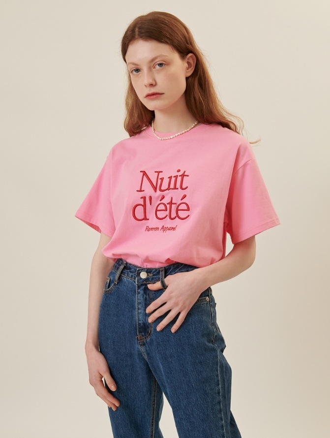NUIT D ETE T SHIRT 3色 NUIT D ETE T SHIRT 3色