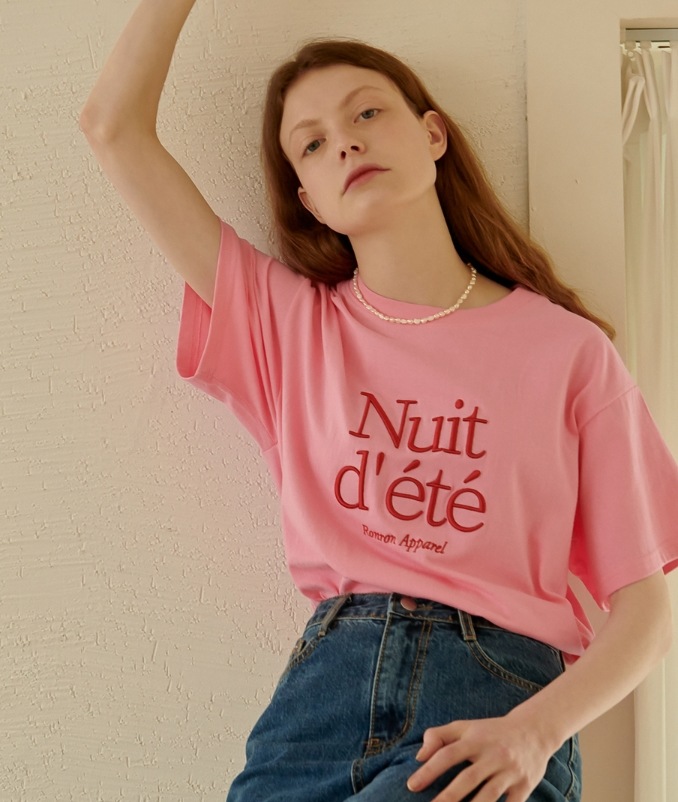 NUIT D ETE T SHIRT 3色 NUIT D ETE T SHIRT 3色