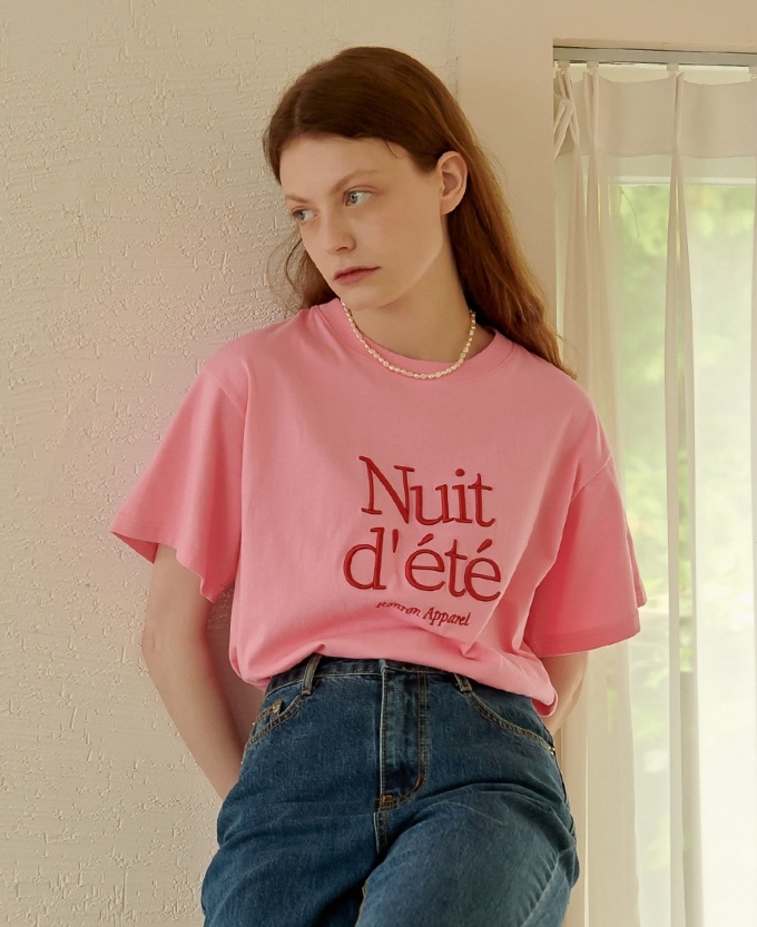 NUIT D ETE T SHIRT 3色 NUIT D ETE T SHIRT 3色