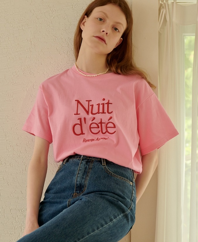NUIT D ETE T SHIRT 3色 NUIT D ETE T SHIRT 3色