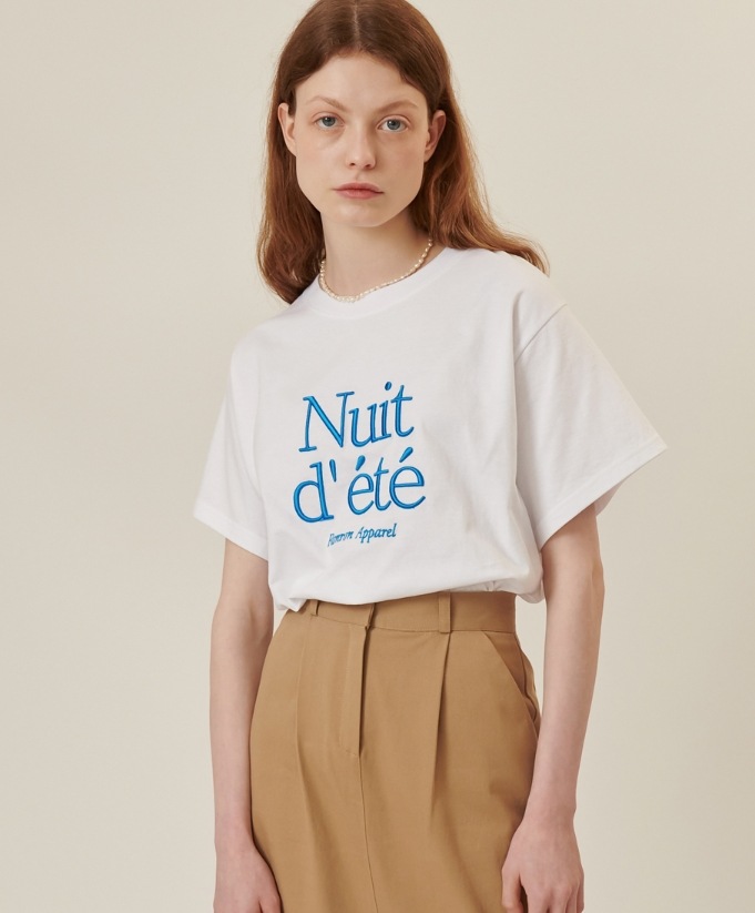 NUIT D ETE T SHIRT 3色 NUIT D ETE T SHIRT 3色