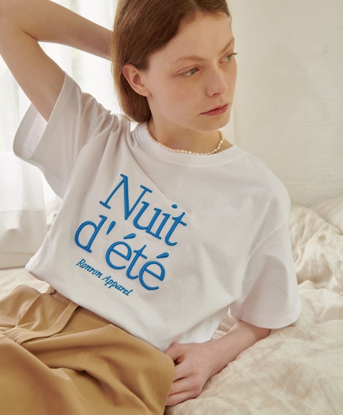 NUIT D ETE T SHIRT 3色 NUIT D ETE T SHIRT 3色