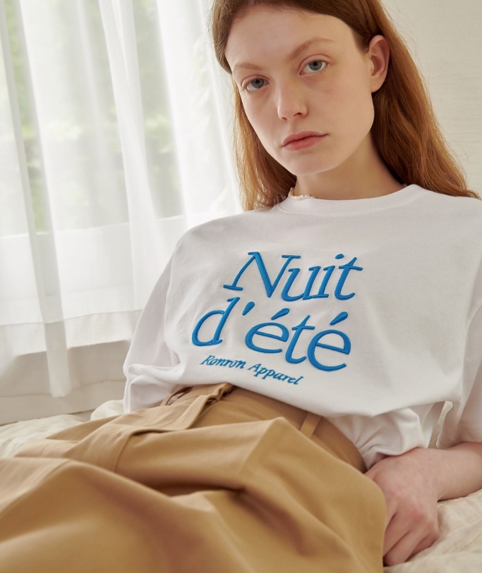 NUIT D ETE T SHIRT 3色 NUIT D ETE T SHIRT 3色