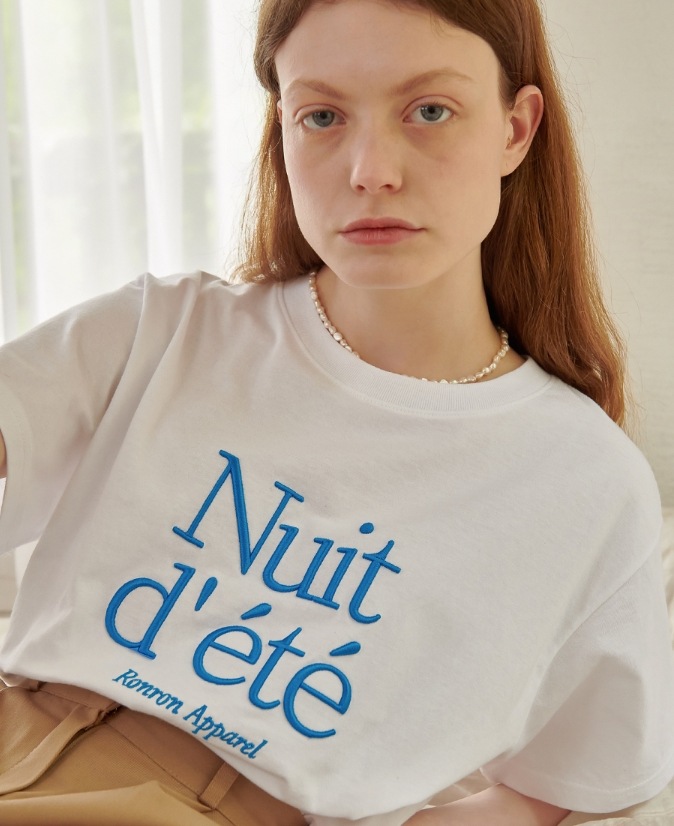 NUIT D ETE T SHIRT 3色 NUIT D ETE T SHIRT 3色