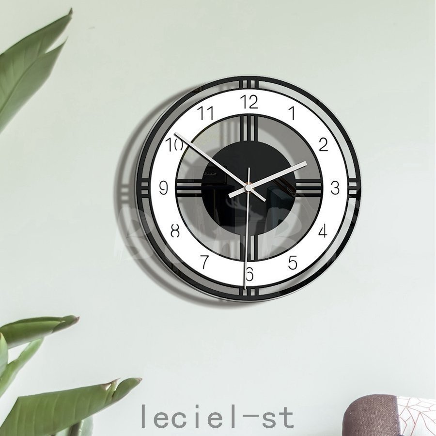 壁掛け 時計 静か 静音 掛け時計 北欧 連続 秒針 見やすい 音がしない おしゃれ 乾電池