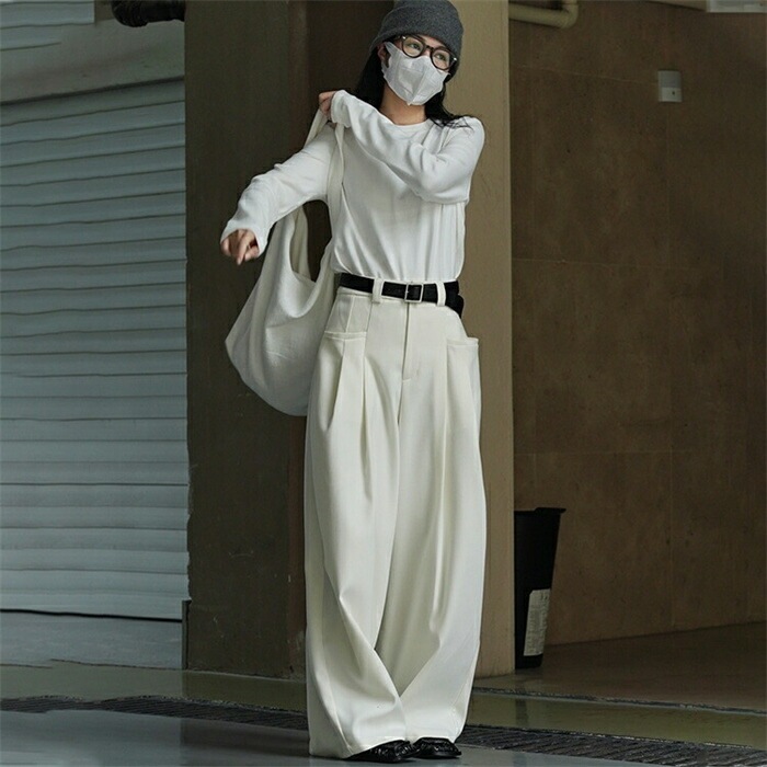 タックワイドパンツ パンツ レディース ボトムス ロング ワイドパンツ ワイド 長ズボン ロングパンツ きれいめ タック タックパンツ 落ち感 無地 モード系 個性的 大きめ 大きいサイズ 高見え 上 タックワイドパンツ パンツ レディース ボトムス ロング ワイドパンツ ワイド 長ズボン ロングパンツ きれいめ タック タックパンツ 落ち感 無地 モード系 個性的 大きめ 大きいサイズ 高見え 上