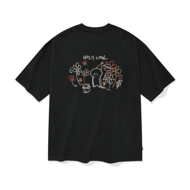 【CPGN STUDIO】Moon Hoooly Embroidery Short Sleeve T-shirt 11104251_hi?h=512