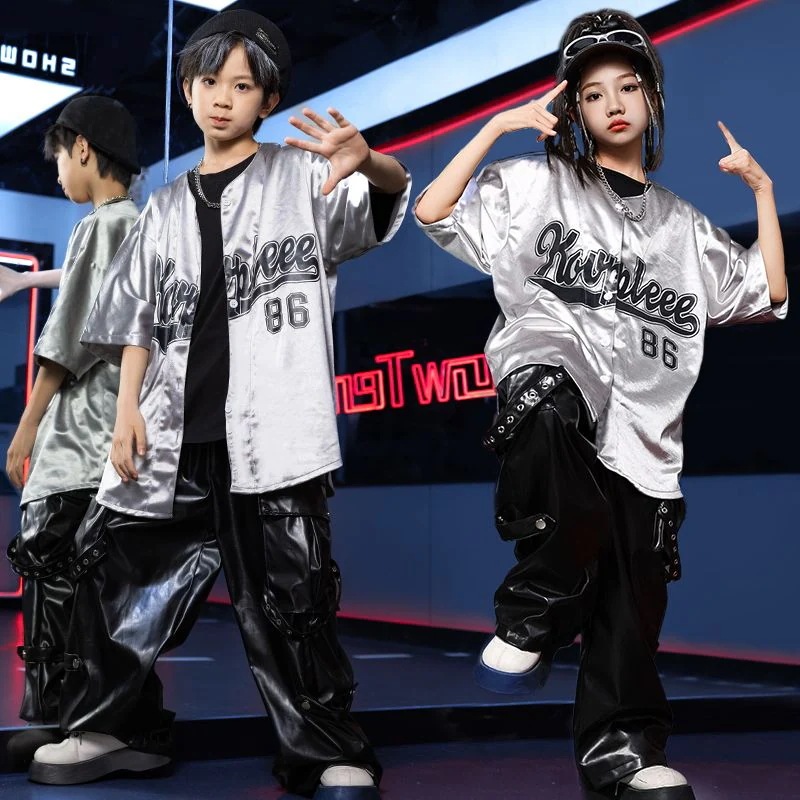 子供の街のダンスの子供のヒップホップのスーツのドラムの演出服のhiphopの男の子のファッション服の女の子のジャズのダンスの服装 子供の街のダンスの子供のヒップホップのスーツのドラムの演出服のhiphopの男の子のファッション服の女の子のジャズのダンスの服装