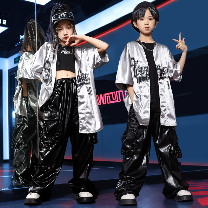 子供の街のダンスの子供のヒップホップのスーツのドラムの演出服のhiphopの男の子のファッション服の女の子のジャズのダンスの服装 子供の街のダンスの子供のヒップホップのスーツのドラムの演出服のhiphopの男の子のファッション服の女の子のジャズのダンスの服装