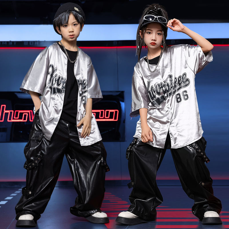 子供の街のダンスの子供のヒップホップのスーツのドラムの演出服のhiphopの男の子のファッション服の女の子のジャズのダンスの服装 子供の街のダンスの子供のヒップホップのスーツのドラムの演出服のhiphopの男の子のファッション服の女の子のジャズのダンスの服装