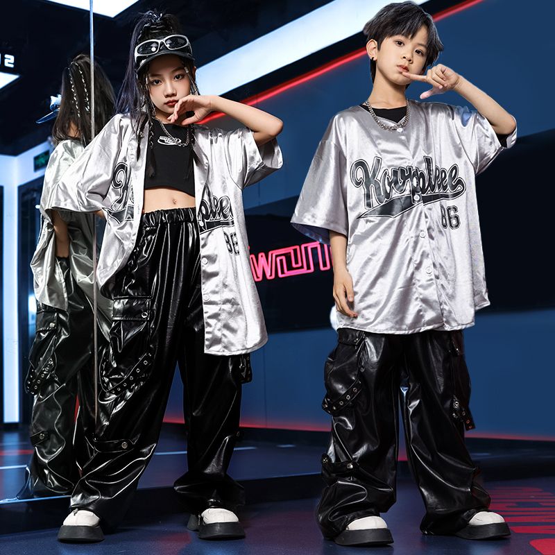 子供の街のダンスの子供のヒップホップのスーツのドラムの演出服のhiphopの男の子のファッション服の女の子のジャズのダンスの服装 子供の街のダンスの子供のヒップホップのスーツのドラムの演出服のhiphopの男の子のファッション服の女の子のジャズのダンスの服装