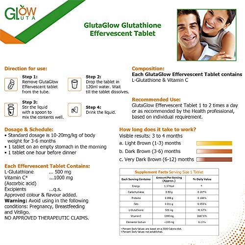 GlutaGlow 2 in 1 L-G... : 飲料 低価高品質