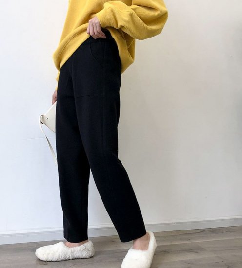 ハーレムパンツ テーパードパンツ レディース ボトムス カジュアル シンプル ハイウエスト パンツ 韓国 トレンド 秋冬新作 秋 秋色 秋服 秋sale ハーレムパンツ テーパードパンツ