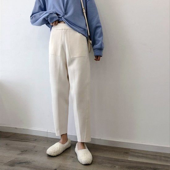 ハーレムパンツ テーパードパンツ レディース ボトムス カジュアル シンプル ハイウエスト パンツ 韓国 トレンド 秋冬新作 秋 秋色 秋服 秋sale ハーレムパンツ テーパードパンツ