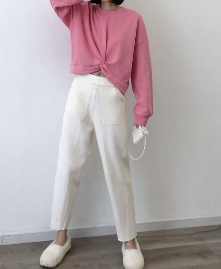 ハーレムパンツ テーパードパンツ レディース ボトムス カジュアル シンプル ハイウエスト パンツ 韓国 トレンド 秋冬新作 秋 秋色 秋服 秋sale ハーレムパンツ テーパードパンツ