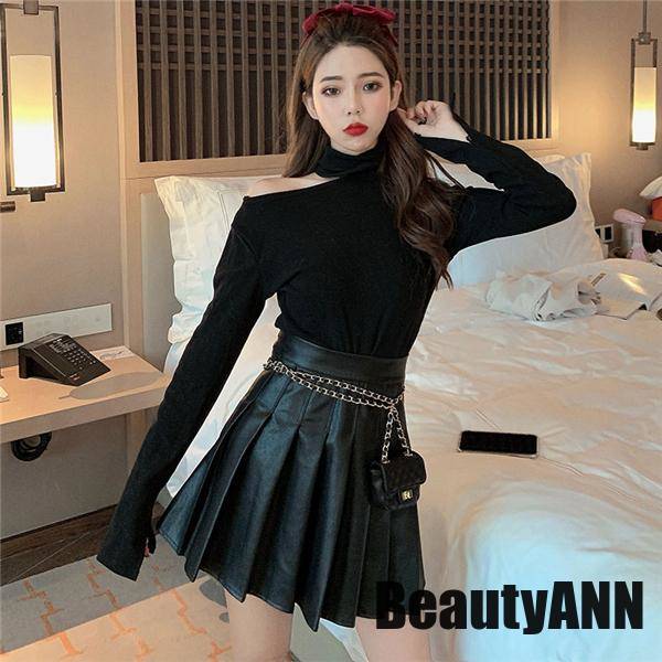 新生活 スカート レディース プリーツ ミニスカート 革スカート PU フェイクレザー フレアスカート ボトムス Aライン 体型カバー 大きいサイズ 可愛い プレゼント ギフト 新生活 スカート レディース プリーツ ミニスカート 革スカート PU フェイクレザー フレアスカート ボトムス Aライン 体型カバー 大きいサイズ 可愛い プレゼント ギフト