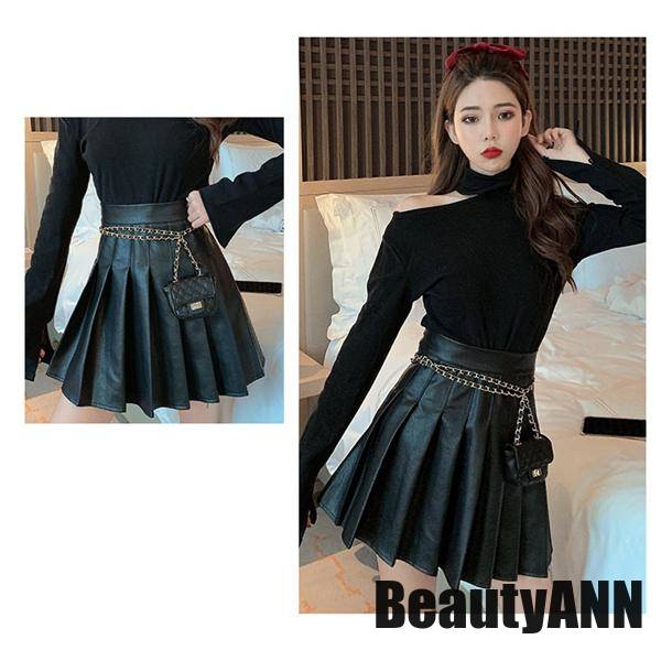 新生活 スカート レディース プリーツ ミニスカート 革スカート PU フェイクレザー フレアスカート ボトムス Aライン 体型カバー 大きいサイズ 可愛い プレゼント ギフト 新生活 スカート レディース プリーツ ミニスカート 革スカート PU フェイクレザー フレアスカート ボトムス Aライン 体型カバー 大きいサイズ 可愛い プレゼント ギフト