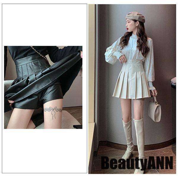 新生活 スカート レディース プリーツ ミニスカート 革スカート PU フェイクレザー フレアスカート ボトムス Aライン 体型カバー 大きいサイズ 可愛い プレゼント ギフト 新生活 スカート レディース プリーツ ミニスカート 革スカート PU フェイクレザー フレアスカート ボトムス Aライン 体型カバー 大きいサイズ 可愛い プレゼント ギフト