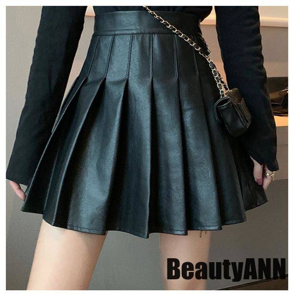 新生活 スカート レディース プリーツ ミニスカート 革スカート PU フェイクレザー フレアスカート ボトムス Aライン 体型カバー 大きいサイズ 可愛い プレゼント ギフト 新生活 スカート レディース プリーツ ミニスカート 革スカート PU フェイクレザー フレアスカート ボトムス Aライン 体型カバー 大きいサイズ 可愛い プレゼント ギフト