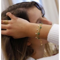 BTS Vテテ着用 LES CLEIAS Prairiel Bracelet フランス正規品 Qoo10] プレリー [BTS V テテ着用］フランス正規品/