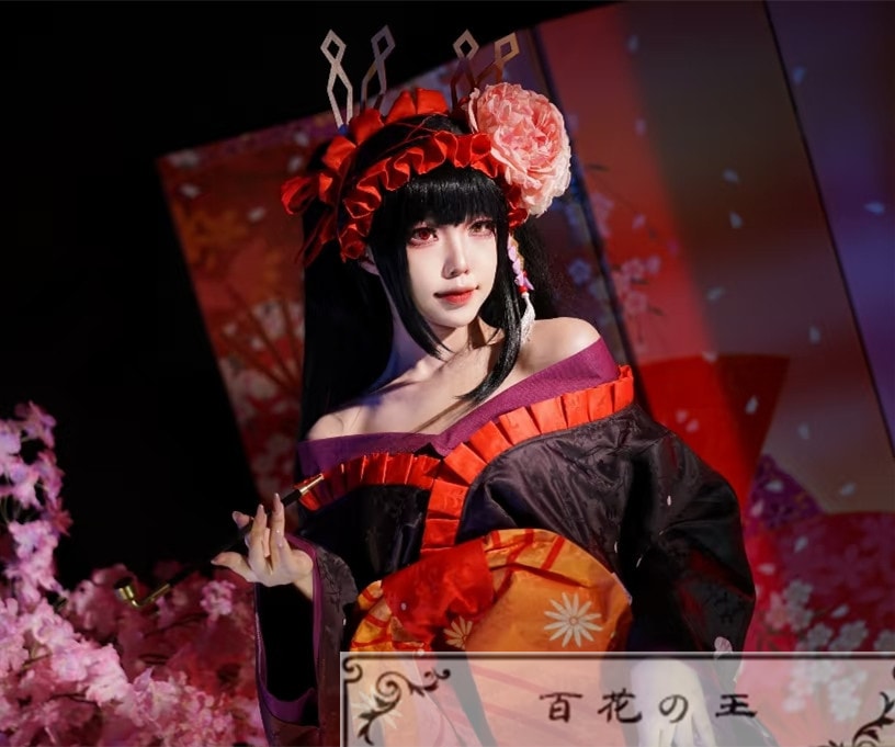 デートアライブ 時崎狂三 艶姿 花魁 花魁 浴衣 コスプレ衣装 コスチューム