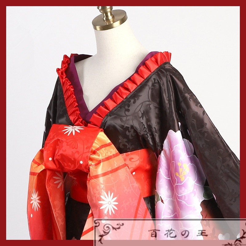 デートアライブ 時崎狂三 艶姿 花魁 花魁 浴衣 コスプレ衣装 コスチューム