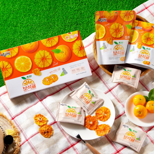 Qoo10] 済州みかんチップスの甘酸っぱさ タムラワ
