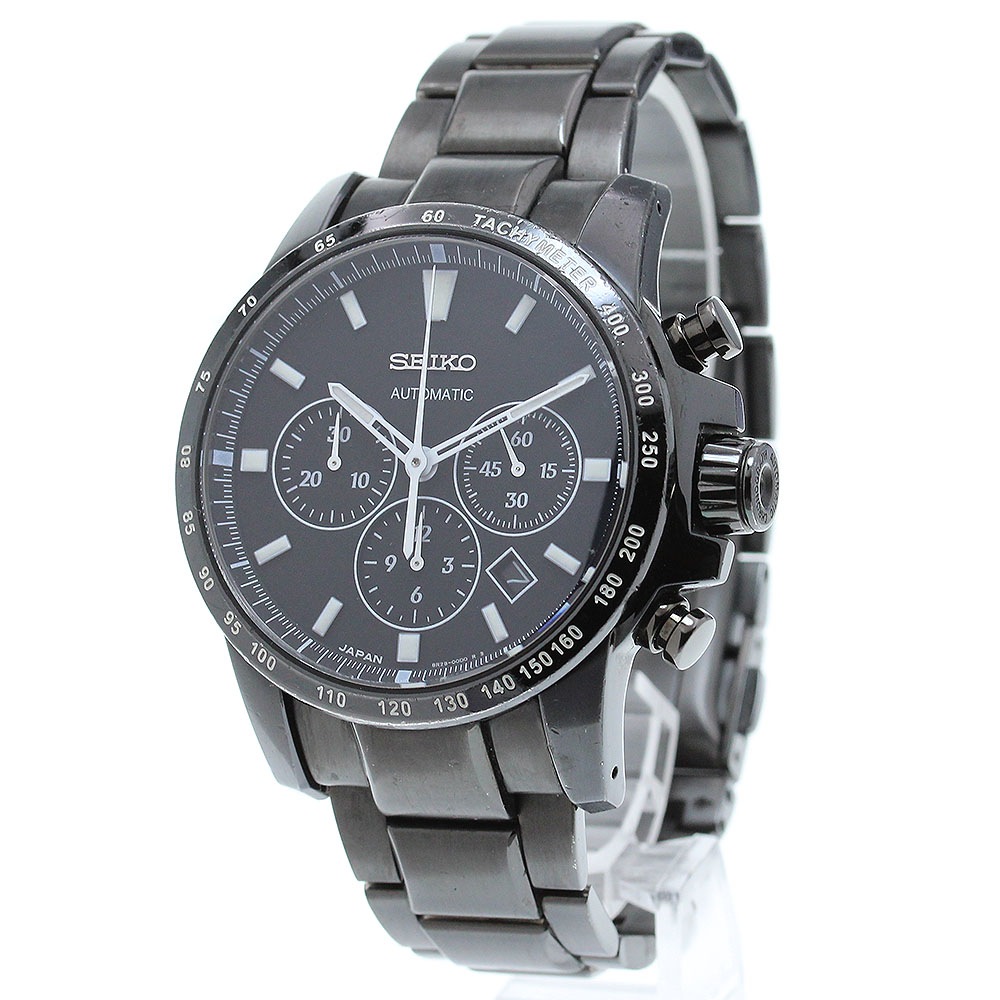 セイコー SEIKO SAGK009/8R28-00D0 ブライツ フェニックス メカニカル クロノグラフ 自動巻き メンズ 内箱・保証書付き_861501【中古】 セイコー SEIKO SAGK009/8R28-00D0 ブライツ フェニックス メカニカル クロノグラフ 自動巻き メンズ 内箱・保証書付き_861501【中古】