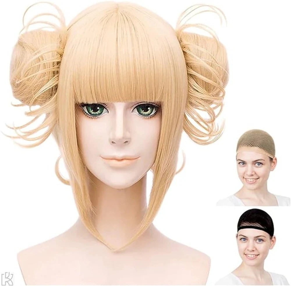 トガヒミコ　コスプレ　ウィッグ　僕のヒーローアカデミア 僕のヒーローアカデミア ヴィラン 渡我被身子 トガヒミコ